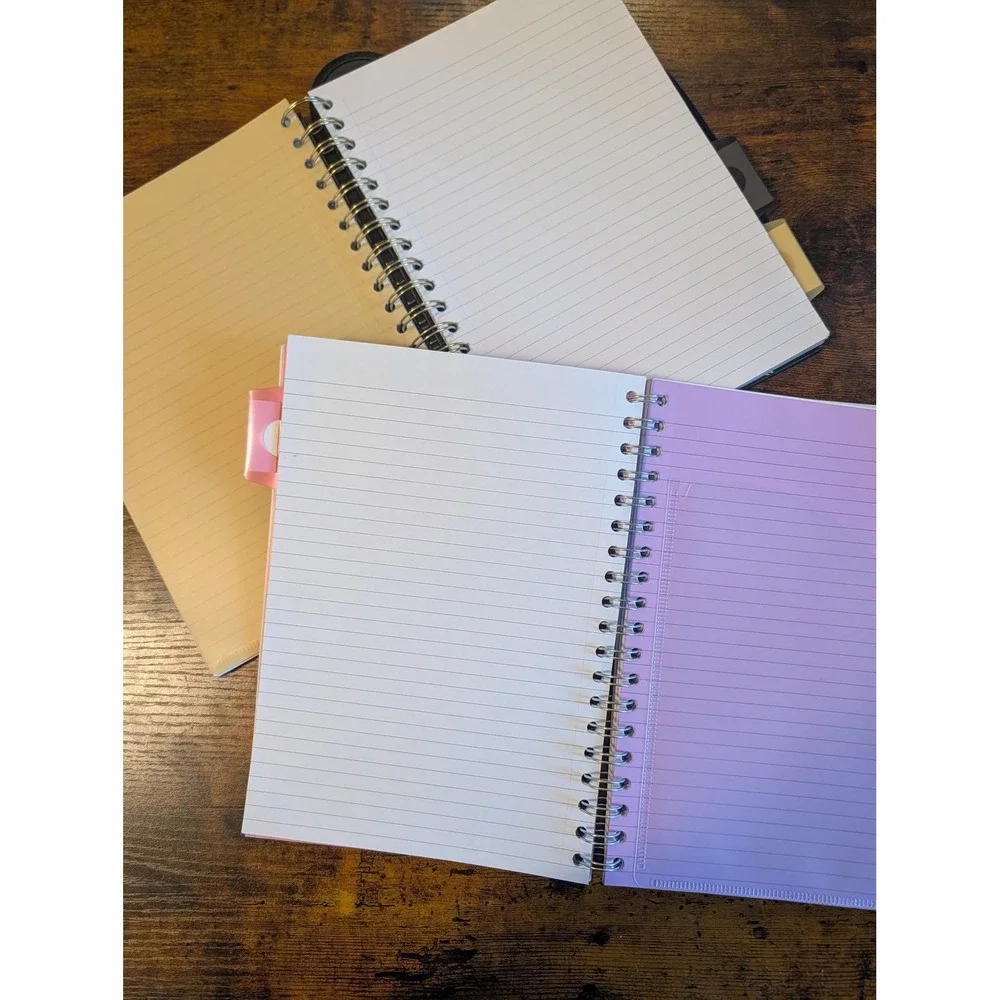 Pukka Pad NEW B5 5 Subject Notebook Set Rochelle & Jess Blossom Dividers Journal